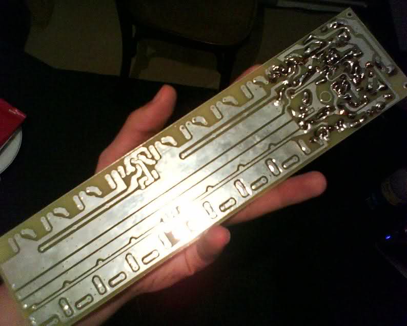 Плата для киловаттного усилителя мощности